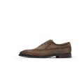 Whole Piece Leather Perfs Men's Shoes