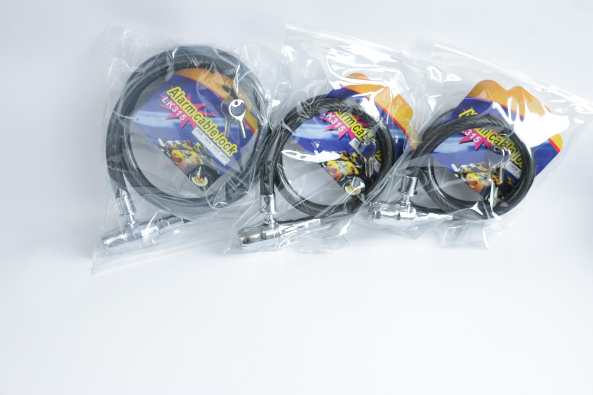 New Multi-function Reliable Cable Lock with Alarm