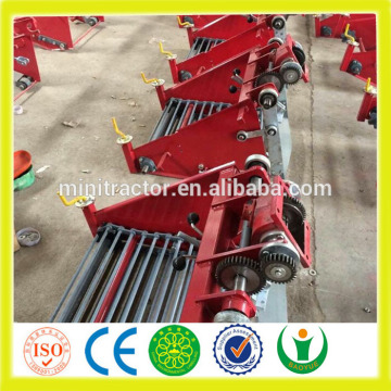 walking tractor mini single row potato harvester