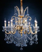 Modern metal iran mosaic lamp in gold finish