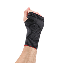 Factory Wholesale Breathable Elastic Wrist Brace for Carpal Tunnel Syndrome and Wrist Pain Relief