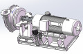 Centrifugaal, horizontaal, zware drijfmestpomp