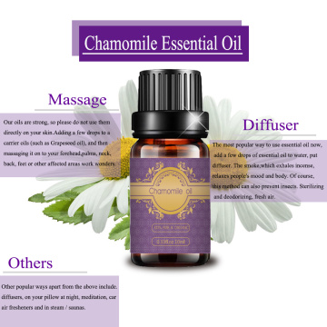 Label Pribadi Anti-penuaan minyak chamomile untuk perawatan kulit