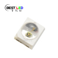 LED 640 nm šviesos kupolo objektyvas SMD 2835 60 laipsnių