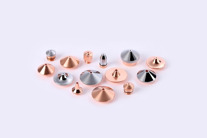 Copper Super Laser Welding Consumables Nozzle For Welding Cutting Head 5