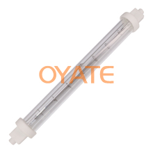 220V 1200W 486mm Jacked Halogen Heat Lamp Infrared Quartz Heating Tube