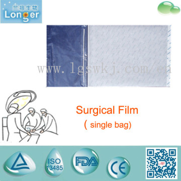 Ultra-thin PE transparent surgical film