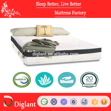 15 inch CentiPUR-US Certified Gel Infused Memory Foam Mattress - Cal King Size