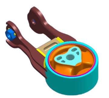 Chery Tiggo 7 T15-1001720G Engine Mount Rubber Suspension Cushion