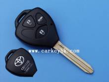 Hot sale Toyota Camry 3 buttons remote key 315Mhz, 4D67 chip with toyota vios remote key
