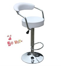 chromed bar stools and chairs