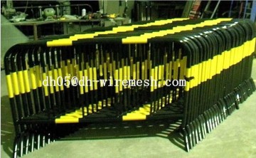 Safety traffic crowd control fences metal/ temporary barriers