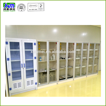 glass door laboratory cabinet