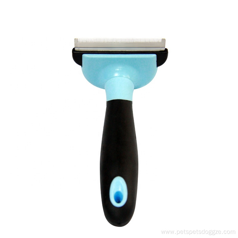 Custom Logo Detachable Pet Dog Deshedding Brush