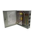 12V 10A 120W Caja de alimentación de CCTV de 18ch