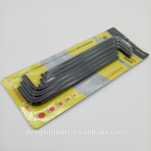 different size 6 pics hex key