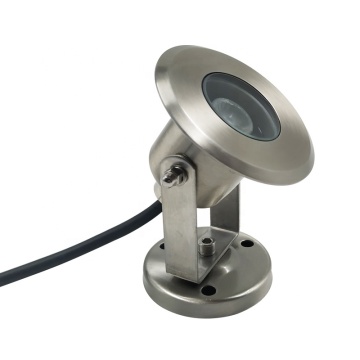 2W Stainless Steel Underwater Spotlight