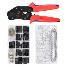SN-28B 0.1-1mm2 Crimping pliers crimper tool set 620pcs 2.54mm Dupont connectors and 460pcs 2.54 mm JST-XH JST connector kit