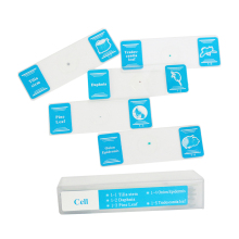 5 Piece Prepared Microscope Slide Set - Assorted Colors