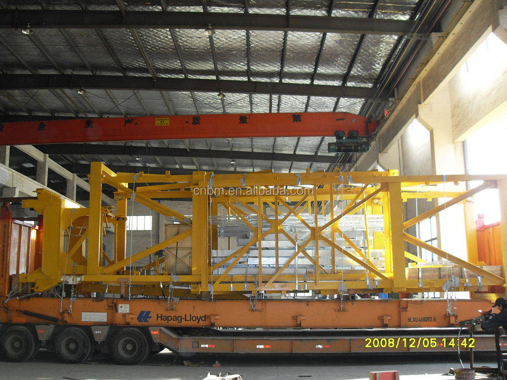 TC6014 8T self erected tower crane with CE ISO certificate