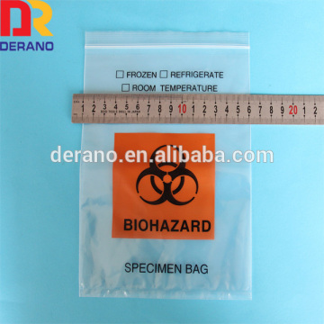 medical usage biohazard specimen bags
