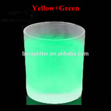 Most Popular Yellow-Green Phosphor Luminous Pigment Powder