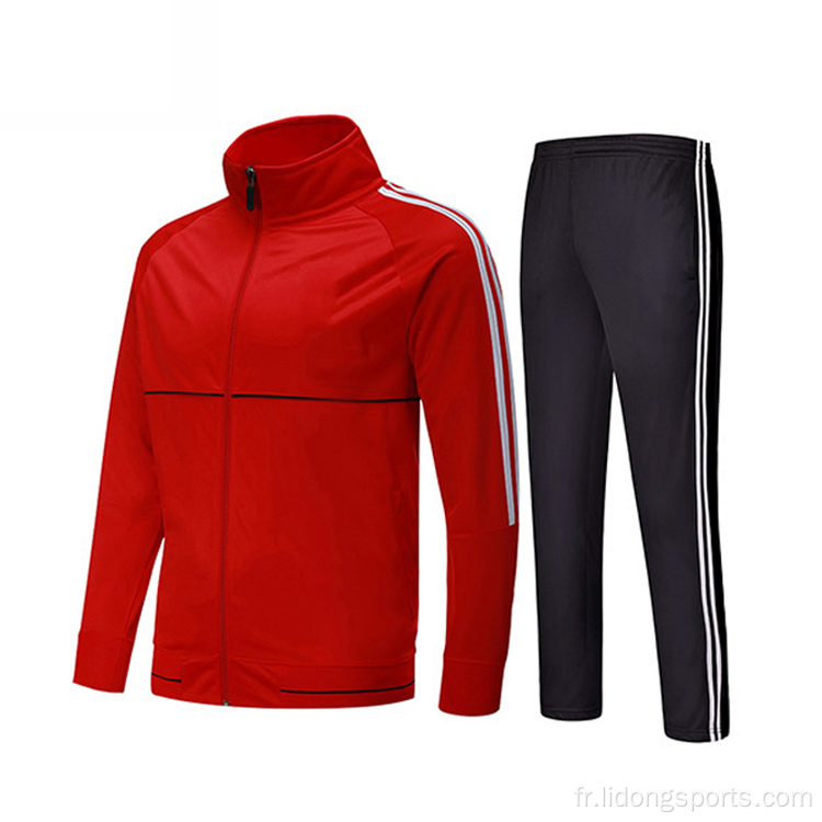 Top Design Wholesale Sport Tracksuit pour hommes