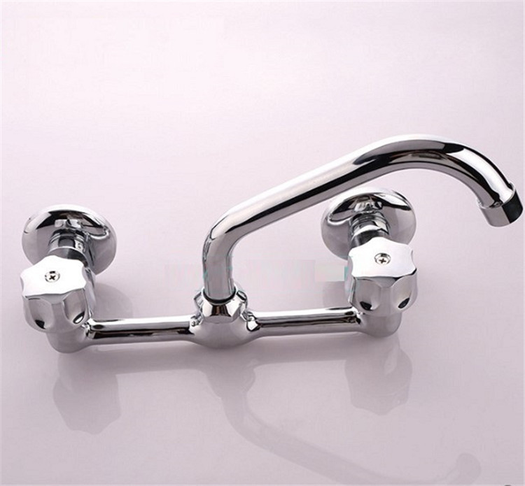 Hot Sale deck mounted hot and cold mixer tap, custom design 8inch kitchen tap mixer sink faucets