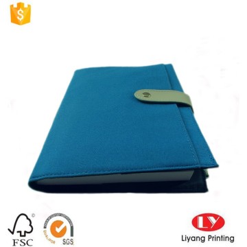 Fancy Fabric Cover Notebook Printing