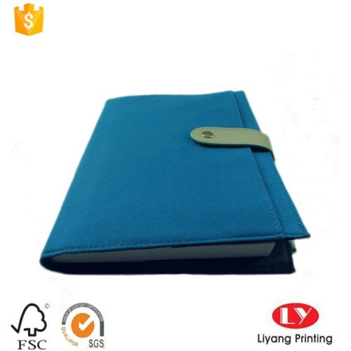 Fancy Fabric Cover Notebook Printing