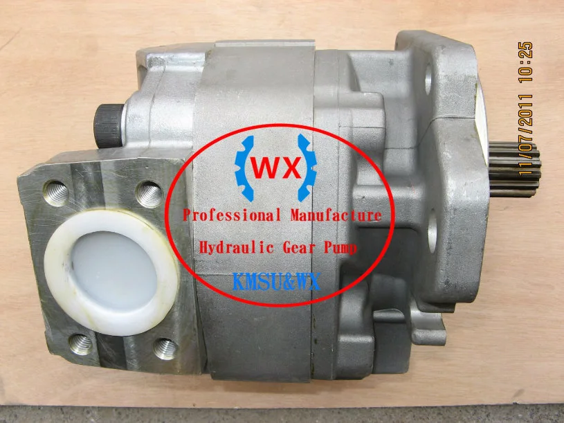 Japan Wanxun Gear Pump 705-12-37010 705-12-37040 for Loader Wa450-1 Wa470-1