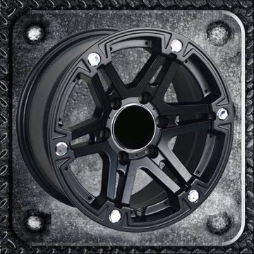 Double five spokes strong alloy wheels