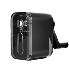 Custom Hand Crank Manual Sharpener - Fast Pencil Sharpening for School Kids and Office Use