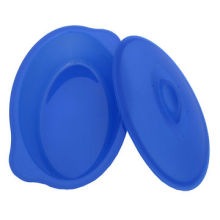 Silicone Steamer with Lid, Kitchenware, Rubber Vegetable Steamer