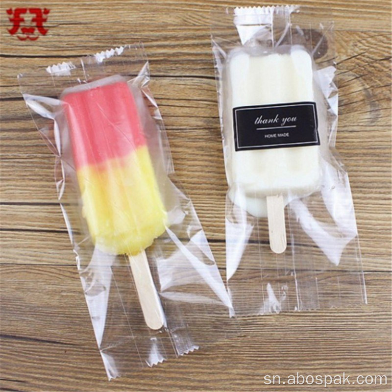 Semi otomatiki Popsicle piro bhegi yekurongedza muchina