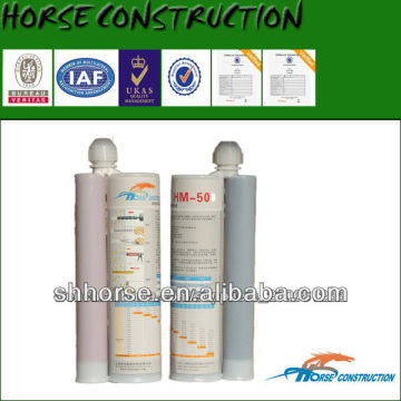 Horse injection type epoxy based anchoring adhesive
