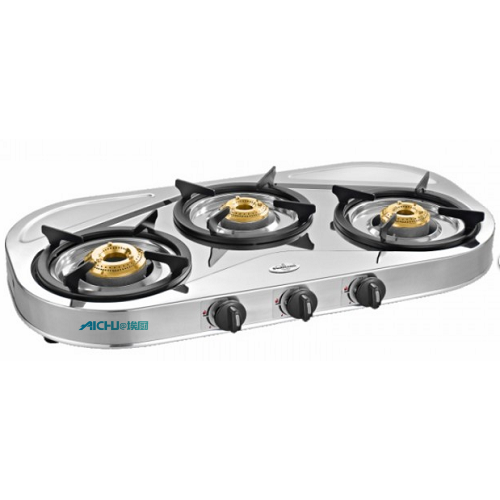 Cuisinière à gaz Shakti Star 3 brûleurs SS