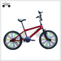 Bicicleta de BMX Freestyle 20 pulgadas rojo Color acero
