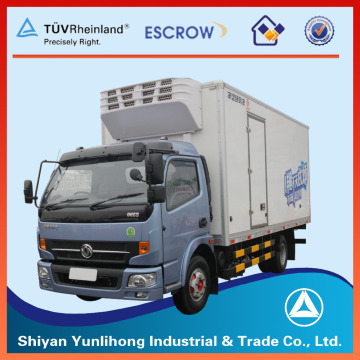 china brand new ice cream transportation refrigerated van truck for sale