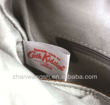 labels for clothing, 100% cotton care labels, wash care labels