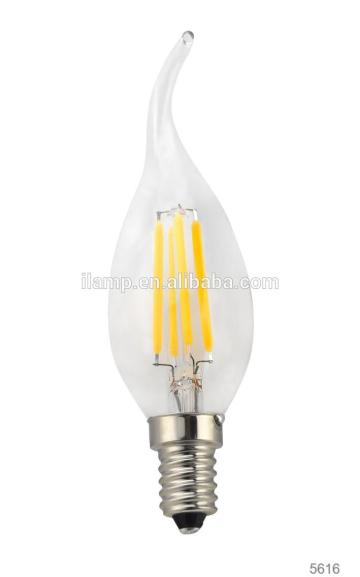 china wholesale ul a19 led bed side lamps 6w e26 led crystal lighting e27 2300k filament bulbs led dimmable