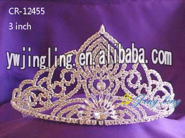 Glitz Pageant Silver Crowns