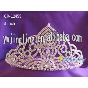 Glitz Pageant Silver Crowns