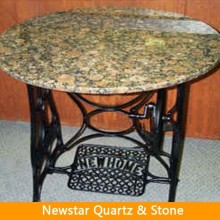 Newstar 28 inch indoor polished granite round table