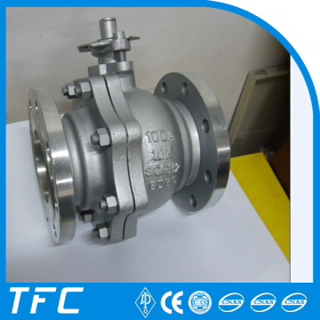 paso total con bridas valvula de bola