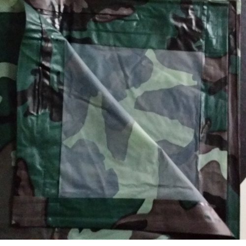 Camouflage PVC Regenjacke Regenponcho