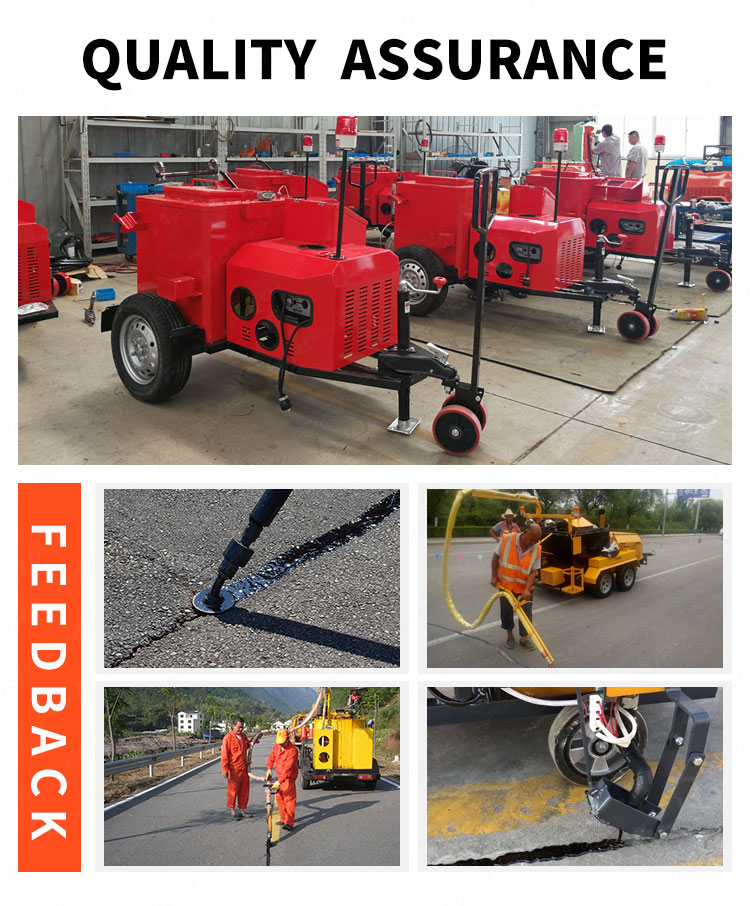 200L asphalt crack sealing machine