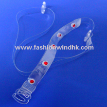 TPU Bra Strap (TFW017) Transparet Bra Straps with Rhinestone