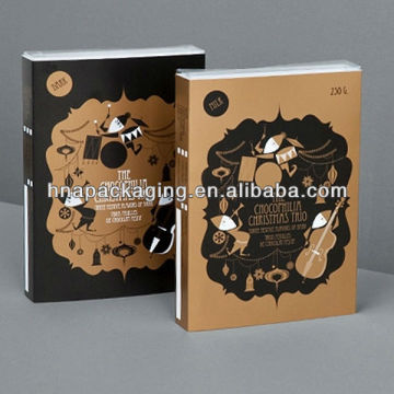 2012 Paper Gift Box with satin insert/paper pakaging box