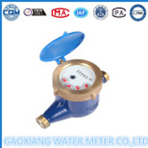 Brass material multi nozzle water meter